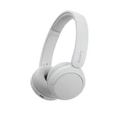 Sony WH-CH520 Wireless Headphones, 50 hours battery life, Clearer hands-free calling, Multipoint Connection, On-ear style, white.